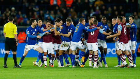 Leicester 1-0 Aston Villa (Vòng 21 Premier League)