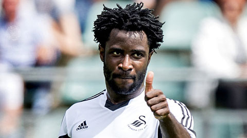 Swansea làm clip tri ân 34 bàn thắng của Wilfried Bony