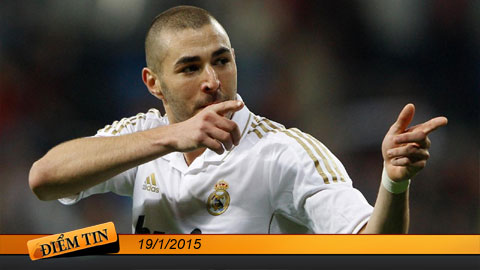 Điểm tin+ (19/1): Real bất ngờ rao bán Benzema