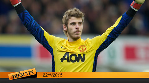 Điểm tin+ (22/1): M.U coi De Gea là số 1