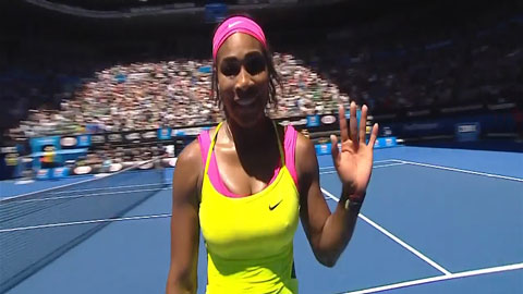 Serena Williams chật vật đi tiếp (Vòng 3 Australia Open 2015)