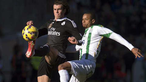 Cordoba 1-2 Real: Ronaldo nhận thẻ đỏ, Bale tỏa sáng