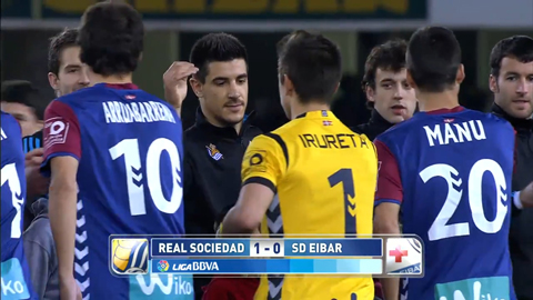 Real Sociedad 1-0 Eibar (Vòng 20 La Liga 2014/15)