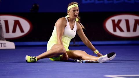Azarenka bị loại bởi Cibulkova (Vòng 4 Australian Open 2015)