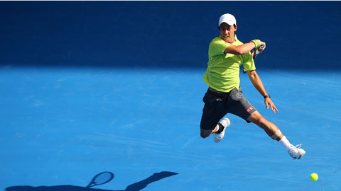 Kei Nishikori thắng dễ dàng David Ferrer (Vòng 4 Australian Open 2015)