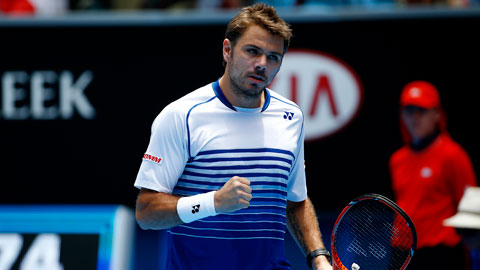 Stan Wawrinka thắng Guillermo Garcia (Vòng 4 Australian Open 2015)