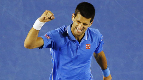 Novak Djokovic vượt qua Gilles Mueller  (Vòng 4 Australian Open 2015)