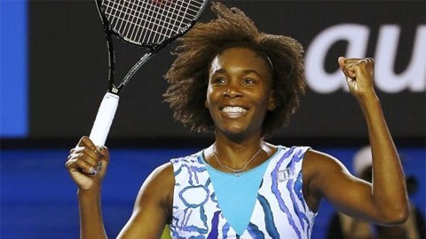 Venus Williams hạ Agnieszka Radwanska sau 3 set (Vòng 4 Australian Open 2015)