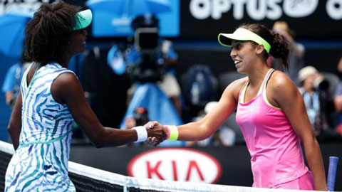 Venus Williams thua trước sức trẻ của Madison Keys (Tứ kết Australian Open 2015)