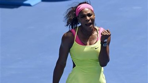 Serena Williams nhẹ nhàng hạ Dominika Cibulkova (Tứ kết Australian Open 2015)