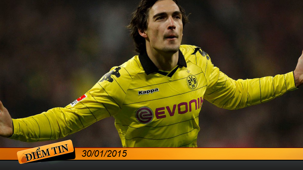 Điểm tin+ (30/1): M.U chốt vụ Hummels trong 24 giờ tới