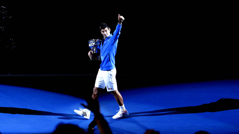 Djokovic lần thứ 5 đăng quang Australian Open 