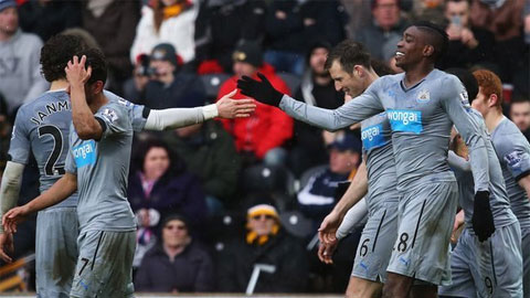 Hull 0-3 Newcastle (Vòng 23 Premier League 2014/15)