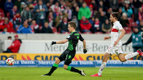 Stuttgart 0-1 B.Monchengladbach (Vòng 18 Bundesliga 2014/15)