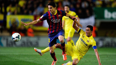 Barcelona 3-2 Villarreal: Kiên trì bám đuổi