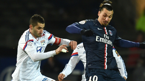 Lyon 1-1 PSG: Lỡ cơ hội chiếm ngôi đầu