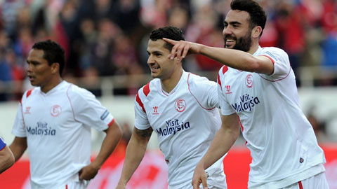 Sevilla 3-0 Cordoba (Vòng 23 La Liga 2014/15)