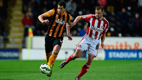 Hull City 1-1 Sunderland (Vòng 28 Premier League 2014/15)