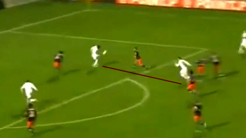 Eden Hazard và Gervinho từng phối hợp tạo nên siêu phẩm