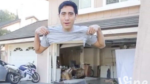 Những màn trình diễn kinh điển của Vua ảo thuật Zach King năm 2014