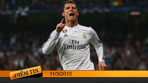 Điểm tin+ (11/3): Ronaldo quay lưng với báo chí đến hết mùa giải 