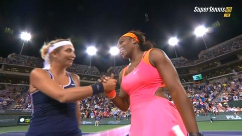 Serena Williams loại Timea Bacsinszky để vào Bán kết (Indian Wells 2015)
