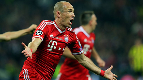 Chiêm ngưỡng 16 bàn thắng của Robben tại Bundesliga 2014/15