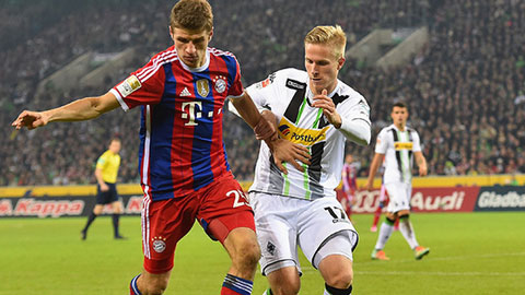 Bayern Munich 0-2 M’gladbach 