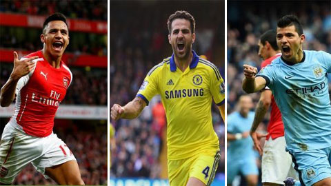 10 cầu thủ xuất sắc nhất Premier League 2014/15