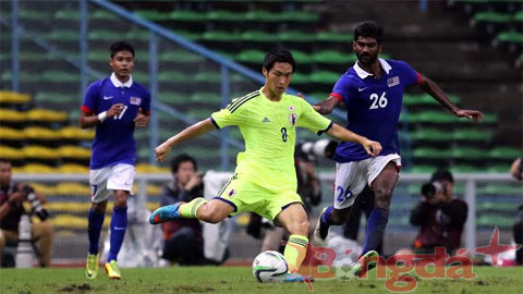 U23 Malaysia 0-1 U23 Nhật Bản