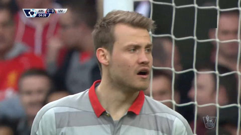 Mignolet xuất sắc cứu 2 bàn thua trông thấy (Trực tiếp: Arsenal - Liverpool)