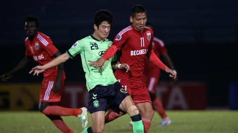 B.Bình Dương 1-1 Jeonbuk Hyundai