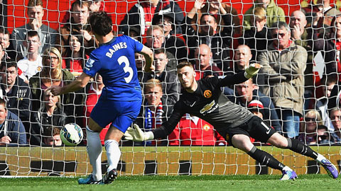 David De Gea đã chơi như thế nào ở lần gần nhất gặp Everton?