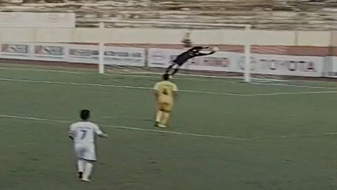 Tô Vĩnh Lợi xuất sắc cứu thua (Trực tiếp: QNK Quảng Nam 0-0 Thanh Hóa)