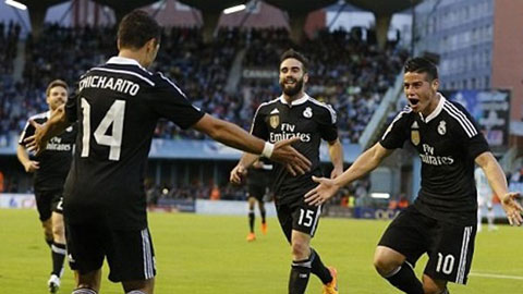 Celta Vigo 2-4 Real Madrid