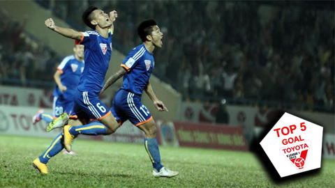 5 bàn thắng đẹp nhất vòng 11 V.League