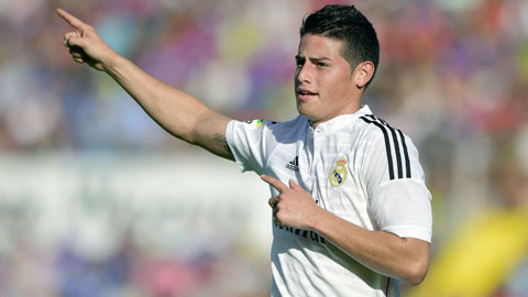 10 pha làm bàn đỉnh cao của James Rodriguez mùa này