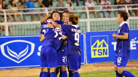 Nữ Việt Nam 1-1 Nữ Thái Lan (Hiệp phụ: 1-2) (Bán kết AFF Cup 2015)