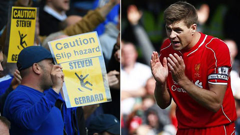 Steven Gerrard bị fan Chelsea sỉ nhục