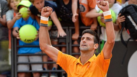 Novak Djokovic thắng nhọc Nicolas Almagro