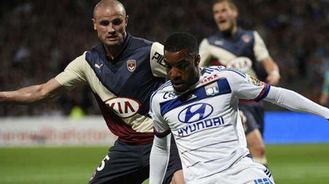 Lyon 1-1 Bordeaux