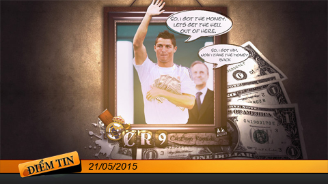 Điểm tin+ (21/5): Sau Messi, đến lượt C.Ronaldo dính nghi án trốn thuế