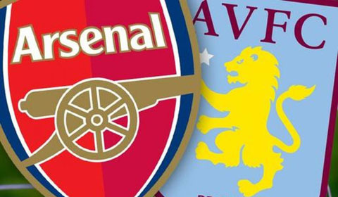 Hình ảnh ấn tượng về trận cầu Arsenal vs Aston Villa