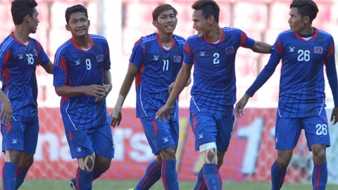 U23 Campuchia 3-1 U23 Philippines