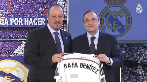 Rafa Benitez ra mắt Real Madrid