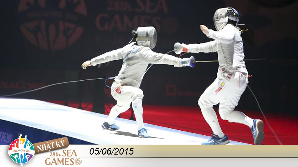 Nhật ký SEA Games 5/6: Đấu kiếm tuyên bố sẽ giành thêm nhiều HCV