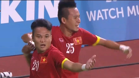Phi Sơn đánh đầu mở tỷ số (U23 VN vs U23 Đông Timor)