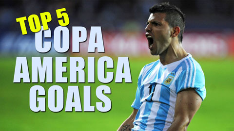 5 bàn thắng đẹp nhất vòng bảng Copa America