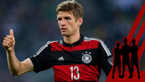 Điểm tin chuyển nhượng: M.U sẵn sàng chi 170 triệu euro cho Thomas Muller