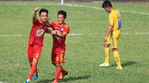 U17 PVF 2-0 U17 SLNA (Bảng B VCK U17 QG báo Bóng đá - Cúp Thái Sơn Nam 2015)